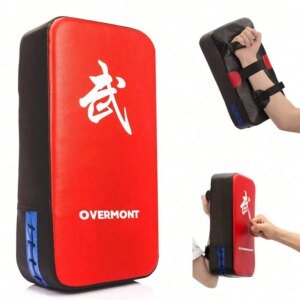 Almohadilla de patada de taekwondo para fitness, 1 saco de boxeo, tapete de boxeo, saco de arena de cuero sintético, equipo de entrenamiento para Muay Thai, escudo para golpear con el pie.