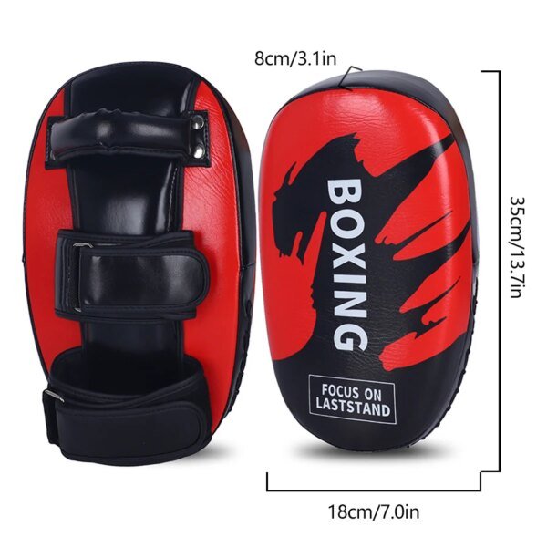 1 bolsa de cuero sintético para boxeo, para patadas de mano y pie, ideal para Muay Thai, Taekwondo, MMA, artes marciales, entrenamiento de fitness. - Image 2