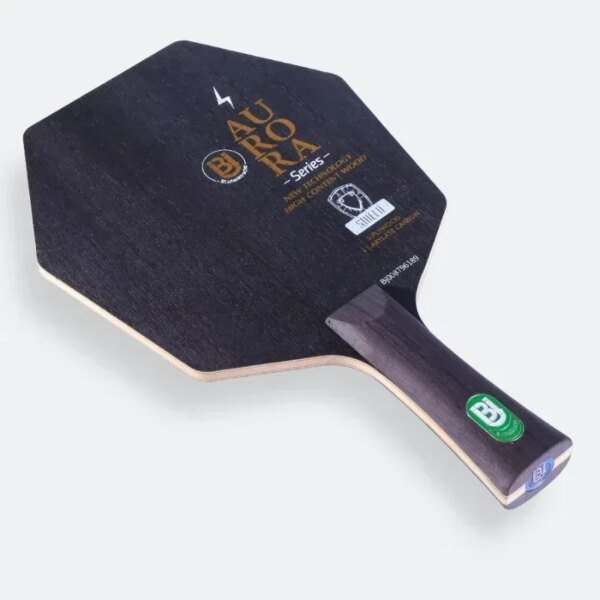 Raqueta de tenis de mesa HUIESON Blutenkirsche de fibra de carbono de 7 capas con área de golpe más grande y arco de ataque rápido. - Image 3