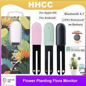 Monitor inteligente de flora HHCC para el cuidado del jardín, plantas, césped, suelo, agua, fertilidad, sensor detector de jardinería para Xiaomi Mijia