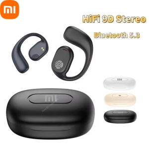 Auriculares de conducción ósea Xiaomi deportivos Bluetooth 5.3 auriculares inalámbricos HiFi 9D estéreo impermeables TWS control táctil cancelación de ruido