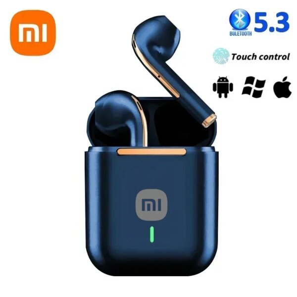 Auriculares inalámbricos XIAOMI J18 con cancelación de ruido, estéreo HiFi, micrófono, intrauditivos TWS, resistentes al agua