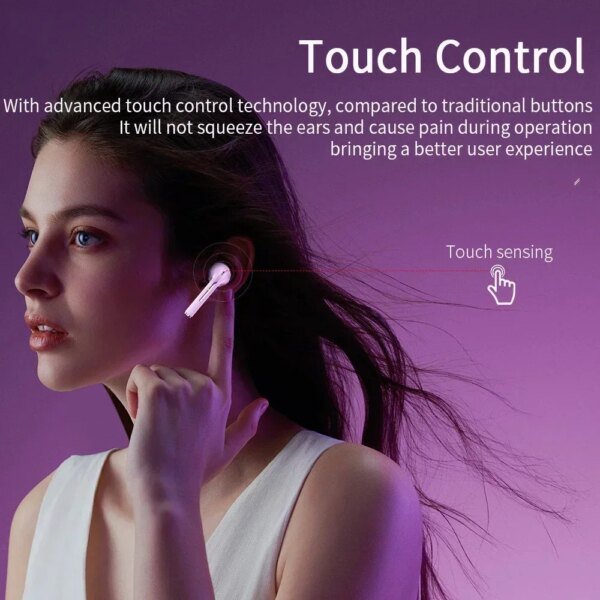 Auriculares inalámbricos XIAOMI J18 con cancelación de ruido, estéreo HiFi, micrófono, intrauditivos TWS, resistentes al agua - Image 4