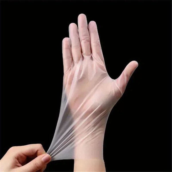 Guantes desechables de TPE, sin polvo ni látex, aptos para la limpieza de cocina y baño, guantes de cocina, guantes para lavar platos. - Image 4