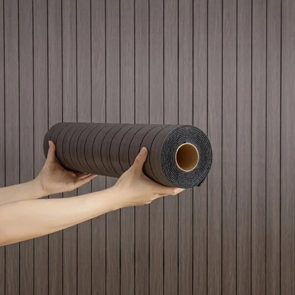 Papel pintado autoadhesivo de veta de madera retro 3D extra grueso: perfecto para proyectos de bricolaje en techos y paredes, resina SXP, removible y lavable