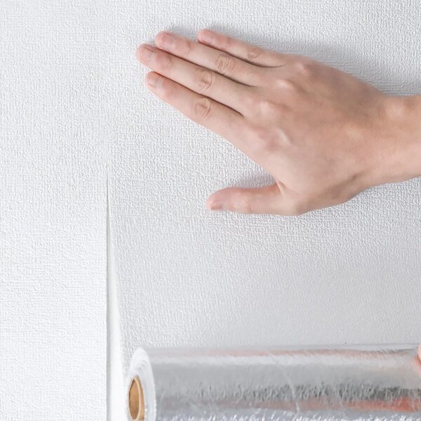 Papel tapiz autoadhesivo de espuma 3D de lino para bricolaje, PVC, color sólido, grueso, impermeable, para renovación de pared - Image 2