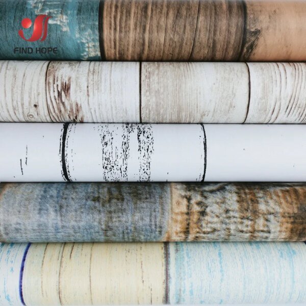 Papel de contacto con veta de madera, autoadhesivo, para pared, decoración de muebles de cocina, extraíble, 45 x 100 cm - Image 5