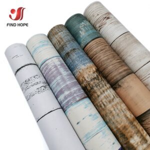 Papel de contacto con veta de madera, autoadhesivo, para pared, decoración de muebles de cocina, extraíble, 45 x 100 cm