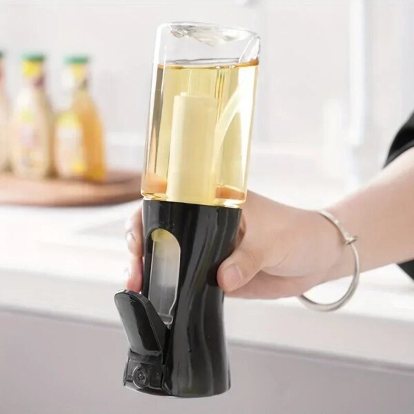 Botella pulverizadora de aceite de oliva de 200/300/500 ml, ideal para cocina, camping, repostería, vinagre y salsa de soja. - Image 2