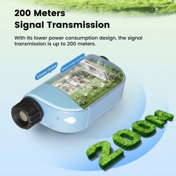 GIRIER Tuya WiFi Water Timer for Garden Hose Smart Programmable Sprinkler Timer for Drip Irrigation Works Alexa No Hub Required - Image 2