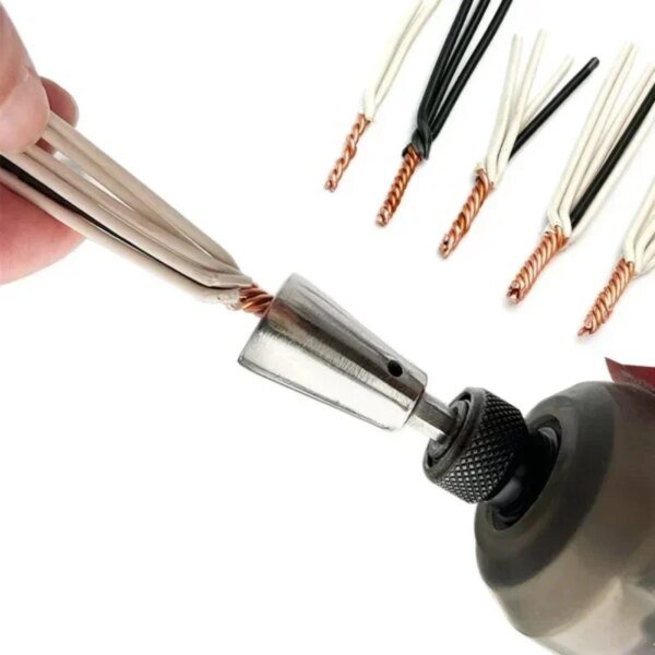 1PC Wire Twisting Tools Quickly Twister Electrician Artifact for Power Drill Drivers Twisted Connector Cable Device Multi-tool - Image 3