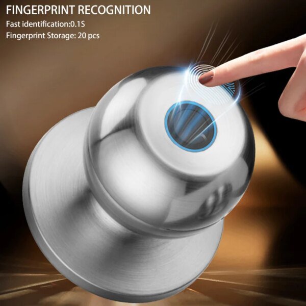 XSDTS With Tuya Biometric Fingerprint Smart Door Lock Electronic Lock  Keyless Security Door Entry Home House Apartment - Image 2