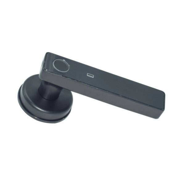 Cerradura inteligente con huella dactilar, contraseña, RFID, tarjeta IC, cerrojo de seguridad para puerta de madera y metal, con aplicación Tuya SmartLife y control remoto por WiFi - Image 5