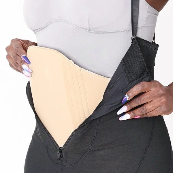 La tabla de espuma moldeadora lumbar Lipo brinda soporte de compresión abdominal después de una liposucción o cirugía BBL. La tabla Soft Faja minimiza - Image 2