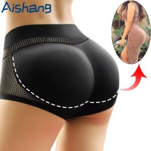 Bragas moldeadoras push up acolchadas para mujer, moldeadoras de glúteos, almohadillas para caderas y glúteos falsos, bragas de control invisibles, ropa interior adelgazante