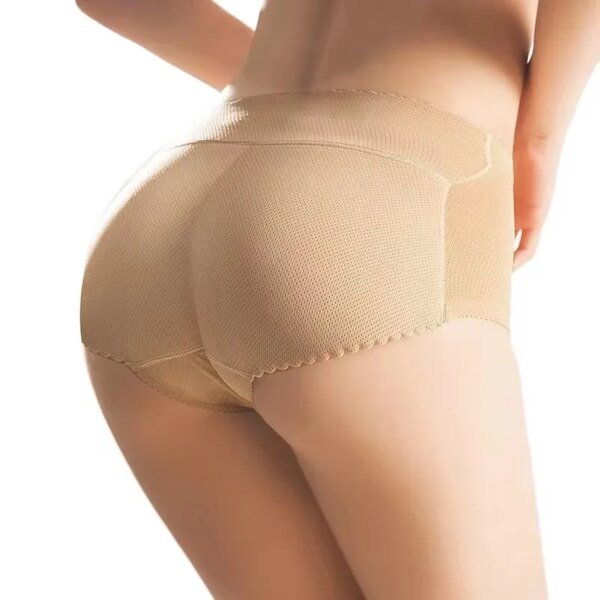 Bragas moldeadoras push up acolchadas para mujer, moldeadoras de glúteos, almohadillas para caderas y glúteos falsos, bragas de control invisibles, ropa interior adelgazante - Image 2