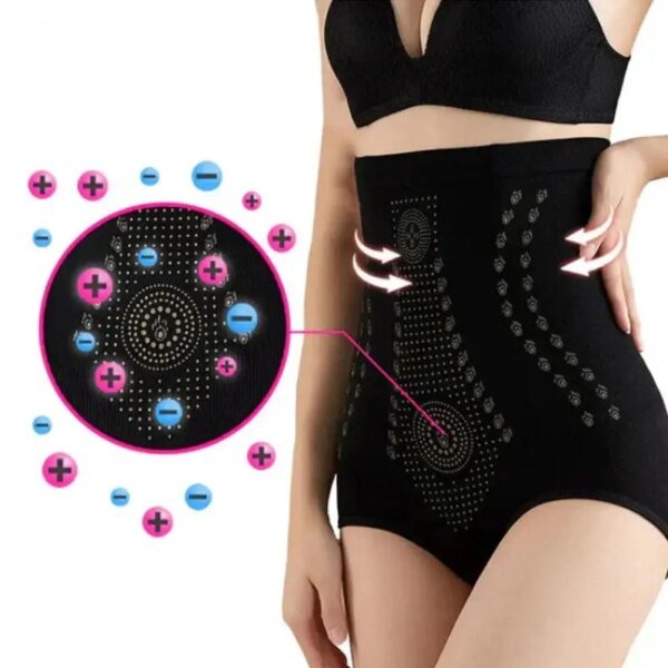 Nueva y exclusiva faja moldeadora de fibra que restaura el abdomen, moldeadora de muslos y cintura, ropa interior moldeadora para mujeres, bragas moldeadoras. - Image 2