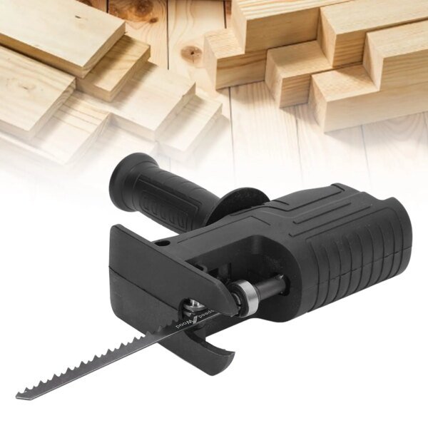 Adaptador de sierra recíproca para taladro eléctrico, modificación rápida a sierra caladora eléctrica con hoja de sierra, herramienta eléctrica, sierras, taladro a sierra caladora. - Image 2