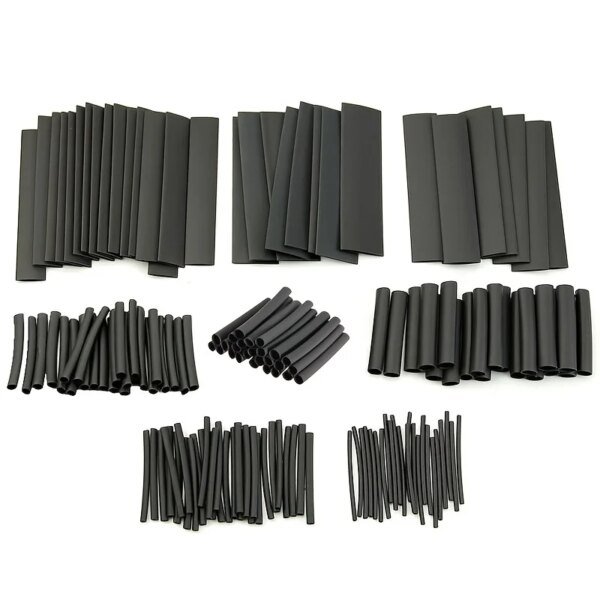 Kit surtido de 127 tubos termorretráctiles para conexión eléctrica, envoltura de cables, impermeable, contracción 2:1 - Image 2