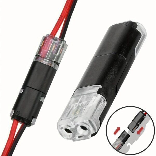 Conector eléctrico impermeable de 2 pines para coche, 10-50 unidades - Image 4