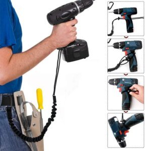 Cinturón elástico de seguridad profesional para gran altitud, mosquetón, protector de cuerda anticaídas para trabajos aéreos