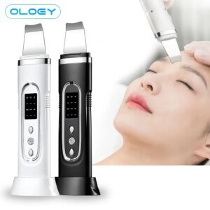 Limpiador facial ultrasónico, limpiador facial eléctrico, limpiador profundo de poros, removedor de acné y puntos negros, dispositivo de pala exfoliante BeautyMachine