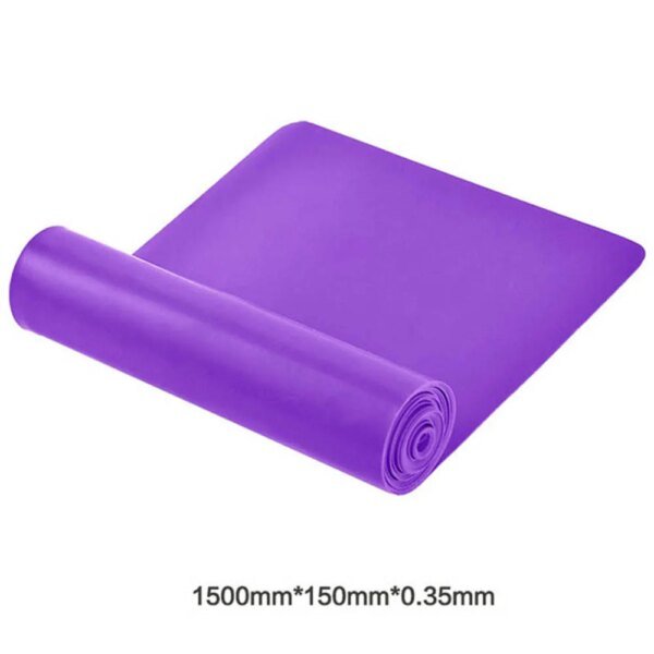 Bandas de resistencia para hacer ejercicio, bandas de ejercicio, fisioterapia, entrenamiento físico al aire libre, pilates, gimnasio en casa, banda elástica elástica. - Image 3