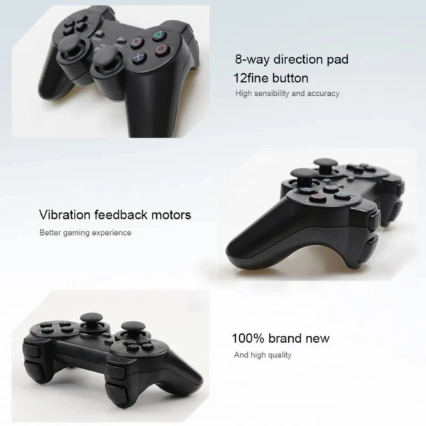 Gamepad inalámbrico para Sony PS2, controlador para Playstation 2, joystick de consola 2.4G, doble vibración, joystick USB para PC. - Image 5