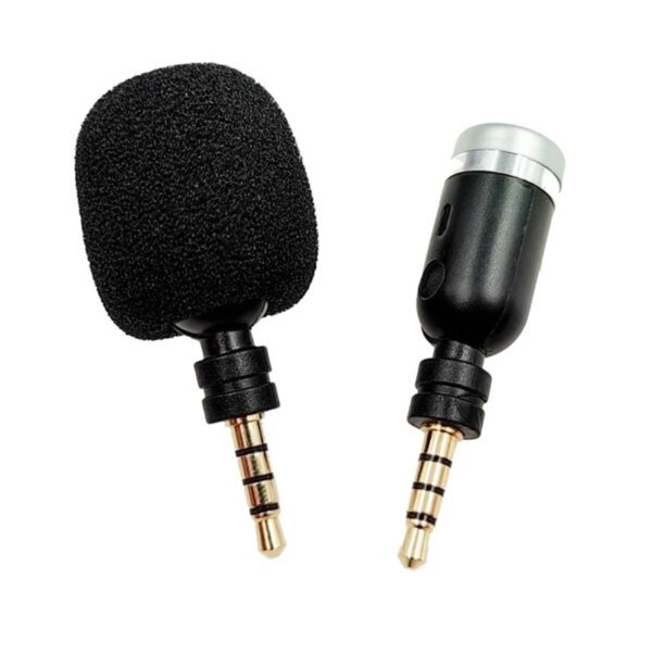 Mini micrófono portátil DX62 de 3,5 mm, auxiliar mono/estéreo/capacitancia metálica de 4 polos para teléfono móvil y ordenador. - Image 5
