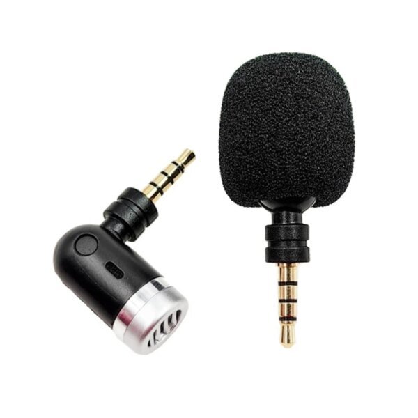 Mini micrófono portátil DX62 de 3,5 mm, auxiliar mono/estéreo/capacitancia metálica de 4 polos para teléfono móvil y ordenador. - Image 2
