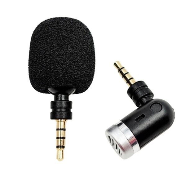 Mini micrófono portátil DX62 de 3,5 mm, auxiliar mono/estéreo/capacitancia metálica de 4 polos para teléfono móvil y ordenador. - Image 4
