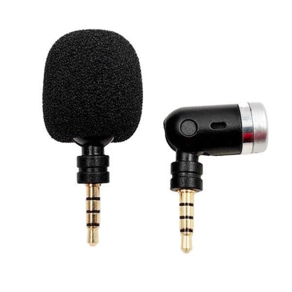 Mini micrófono portátil DX62 de 3,5 mm, auxiliar mono/estéreo/capacitancia metálica de 4 polos para teléfono móvil y ordenador. - Image 3