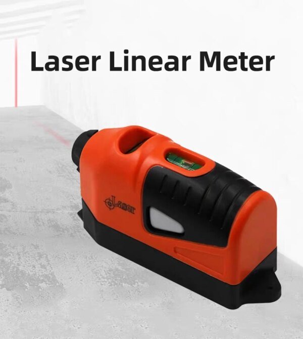 Mini nivel láser, marcador de línea, marcador de tierra láser infrarrojo, medidor lineal, medidor de tierra láser compacto para el hogar, marcador de línea láser - Image 3