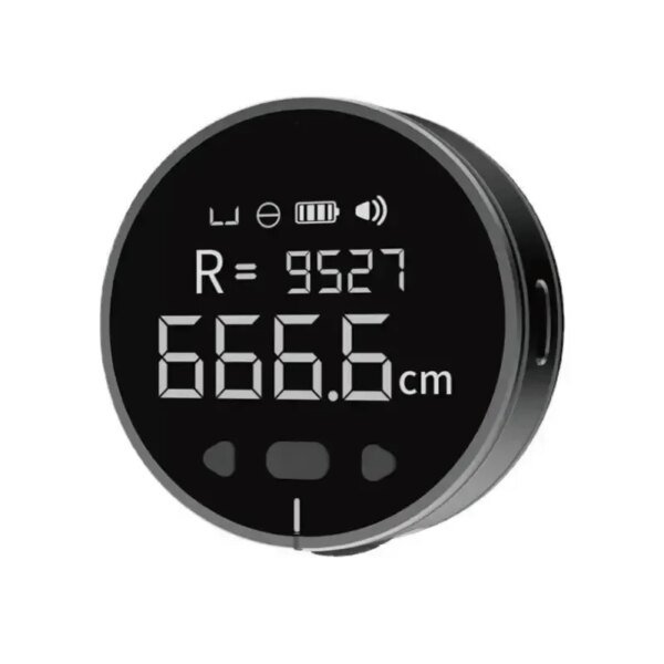 Regla electrónica recargable con 8 funciones, telémetro portátil, pantalla LCD HD, larga duración, regla multifunción. - Image 2