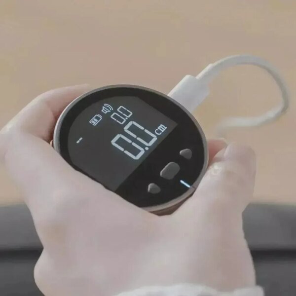 Regla electrónica recargable con 8 funciones, telémetro portátil, pantalla LCD HD, larga duración, regla multifunción. - Image 4