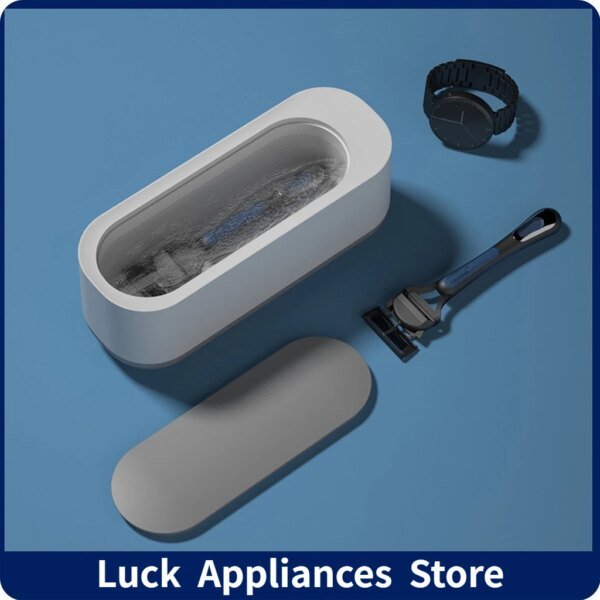 Limpiador ultrasónico portátil para el hogar, limpiador de joyas, anillos, gafas, brochas de maquillaje, gran oferta. - Image 5