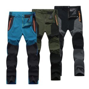 Pantalones TRVLWEGO de verano para hombre, para senderismo, camping, escalada, pesca, trekking al aire libre, tecnología de secado rápido, impermeables, para viajes de montaña
