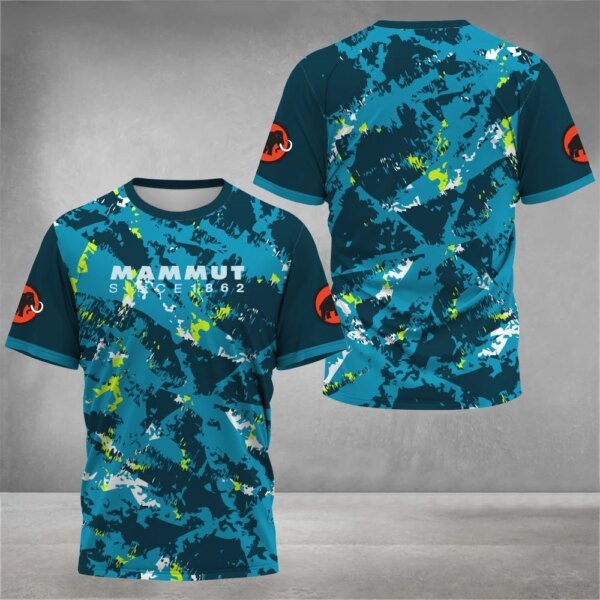Camiseta de senderismo para hombre, con diseño impreso en 3D, ideal para escalada en pared, trail running, camping y drifting. - Image 4