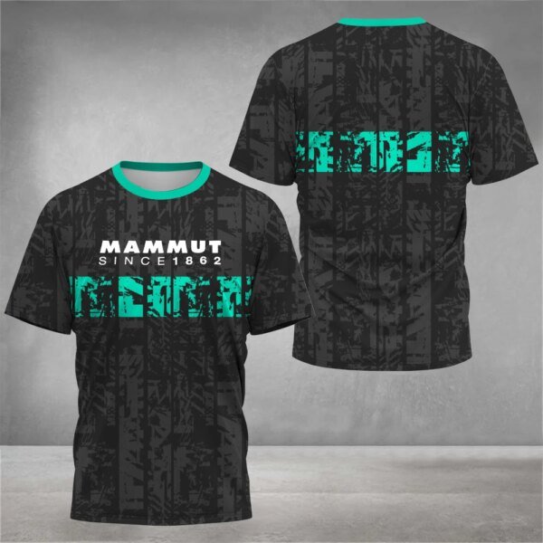 Camiseta de senderismo para hombre, con diseño impreso en 3D, ideal para escalada en pared, trail running, camping y drifting. - Image 2