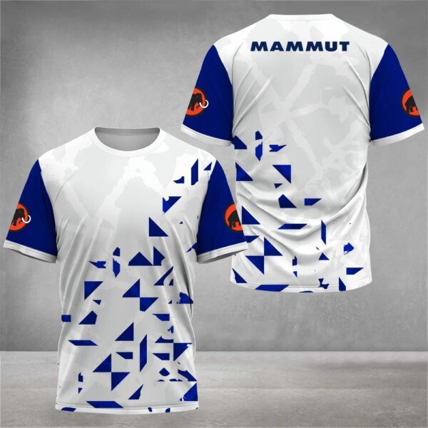 Camiseta de senderismo para hombre, con diseño impreso en 3D, ideal para escalada en pared, trail running, camping y drifting. - Image 3