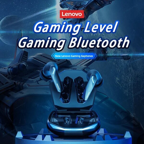 Auriculares inalámbricos Lenovo GM2 Pro TWS con Bluetooth 5.3, resistentes al agua y con micrófono para Xiaomi y iPhone. - Image 3