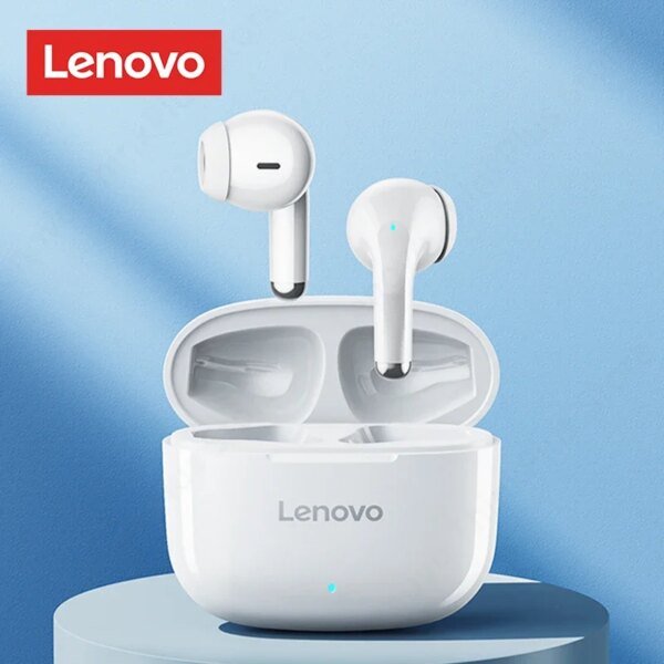 Auriculares inalámbricos originales Lenovo LP40 Pro TWS con Bluetooth 5.1, deportivos, con control táctil y reducción de ruido. - Image 3