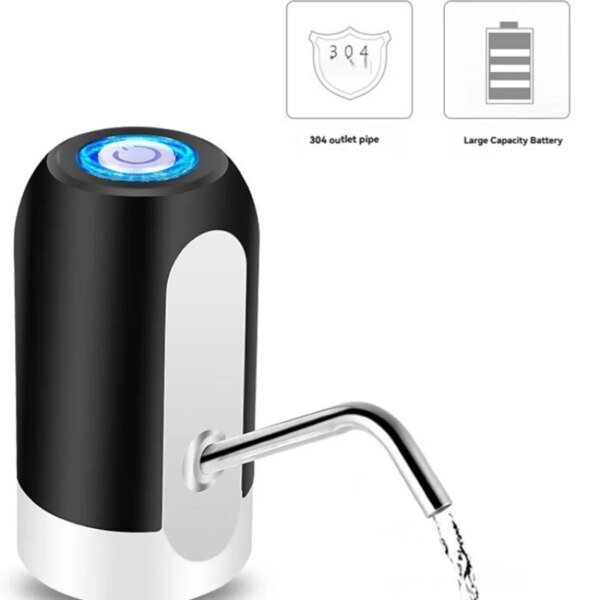Dispensador de agua portátil con bomba eléctrica, recargable por USB, automático, herramientas de cocina - Image 4