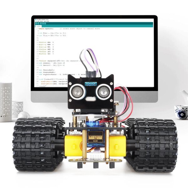 Complete Robot Starter Kit for Arduino Programming Design Great Fun Smart Robot Car Best Educational Automation Robotic Kit - Image 4