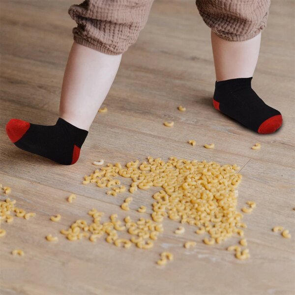 15 pares de calcetines bajos para niños y niñas (0-14 años), juego de 15 pares de calcetines tobilleros para niños. - Image 4