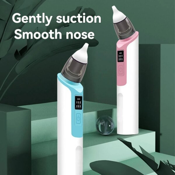 Aspirador nasal eléctrico para bebés (nuevo modelo 2024), versión de carga, para recién nacidos, que succiona y previene la congestión nasal. - Image 6
