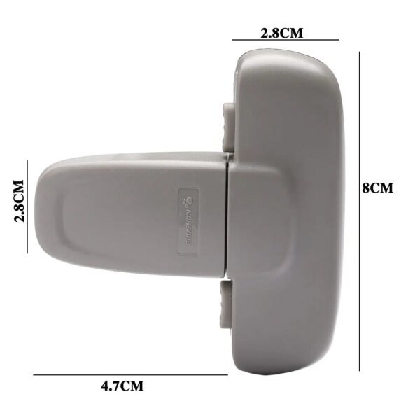 1 cerradura de seguridad para refrigerador, congelador, puerta, armario, cerradura de seguridad para niños pequeños - Image 3