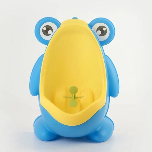 Orinal de pie para bebés varones con forma de rana de dibujos animados, urinarios de pared, soporte de entrenamiento para ir al baño, urinario vertical, orinal para bebés y niños pequeños - Image 6
