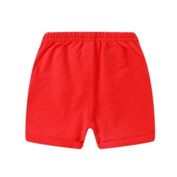 Pantalones cortos deportivos de algodón para niños de 0 a 1, 2, 3, 4, 5 y 6 años, de verano, en blanco y negro, para correr, ropa infantil. - Image 3