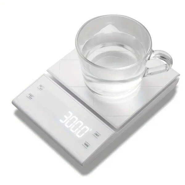 Báscula digital para alimentos con temporizador para hornear y cocinar con precisión. Accesorios de cocina para chefs caseros. - Image 6